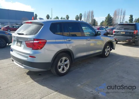 2012 BMW X3 xDrive28I z USA, uszkodzony, nr VIN 5UXWX5C52CL722629